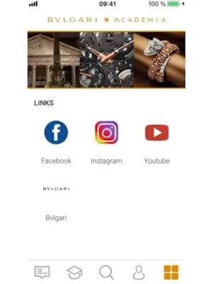 BVLGARI ACADEMIA android App screenshot 0