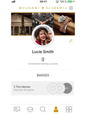 BVLGARI ACADEMIA android App screenshot 1
